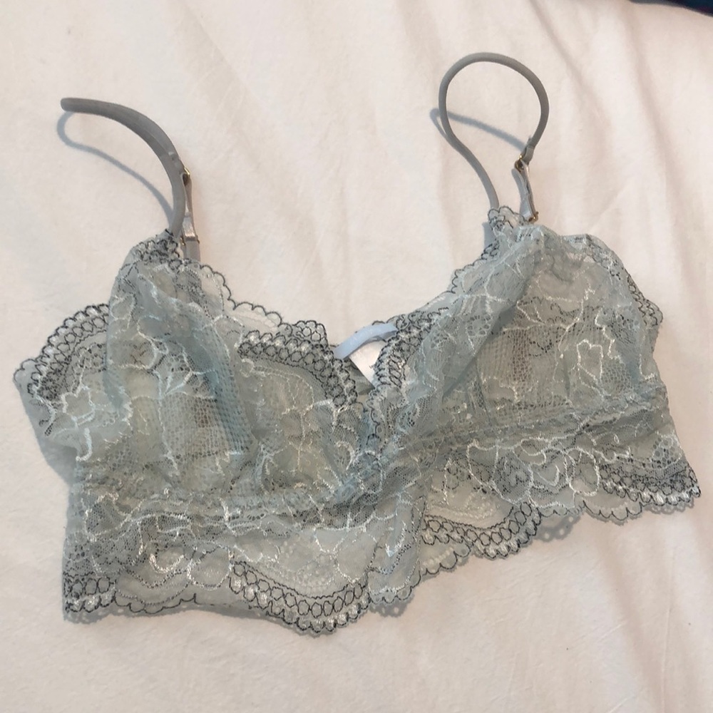 Mint green Eberjay lace bralette